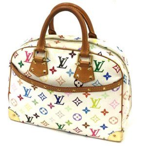 Trouville Multicolor White Shoulder Bag